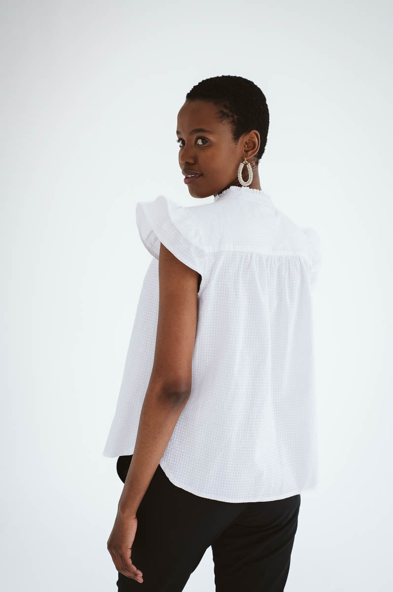 Ami White Cotton Shirt