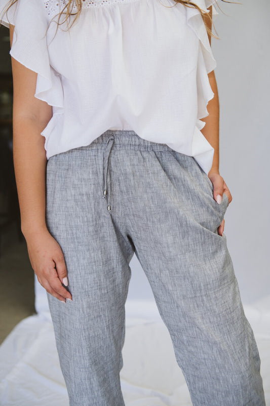 Janey Grey Trouser