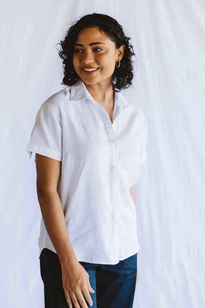 Dahlia Shirt White