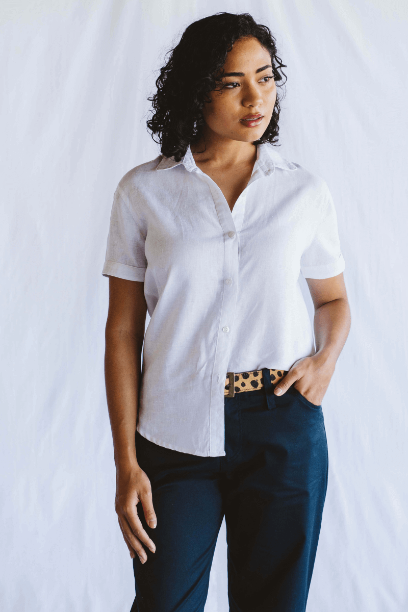 Dahlia Shirt White