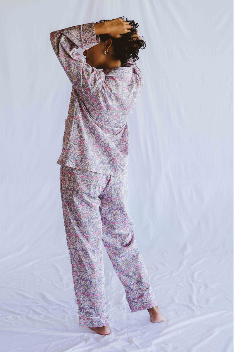 PJ Long Pink Floral