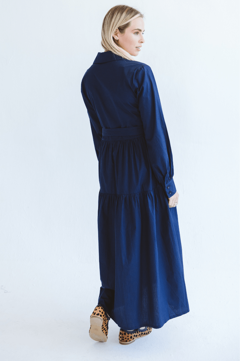 Selma Dress Navy