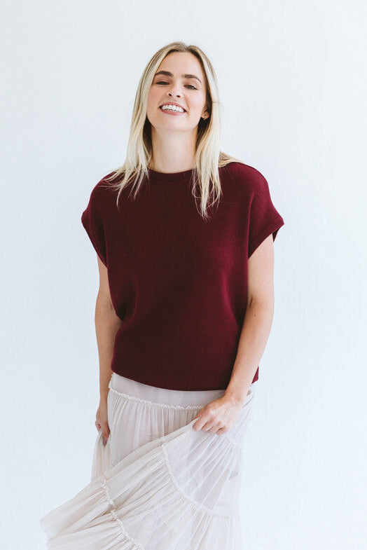 Denver Pullover Burgundy