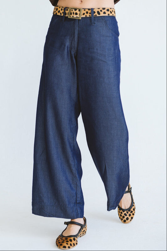 Enya Trouser in Denim