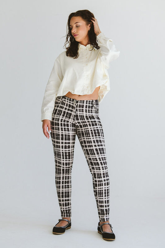 Renata Skinny Trouser Tartan