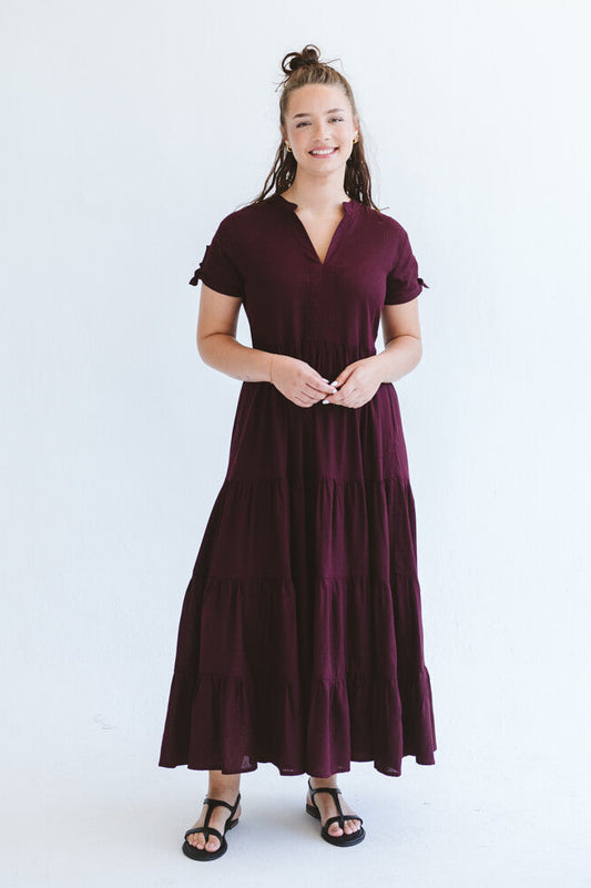 Shea Black Cherry Dress