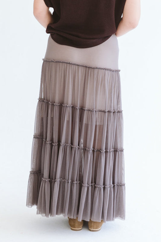 Tully Skirt Chocolate