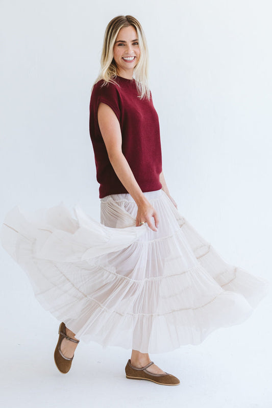 Tully Skirt Cream