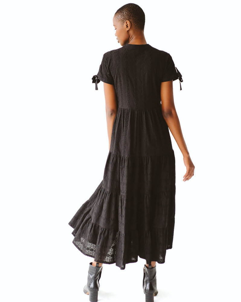 Shea Black Anglaise Dress