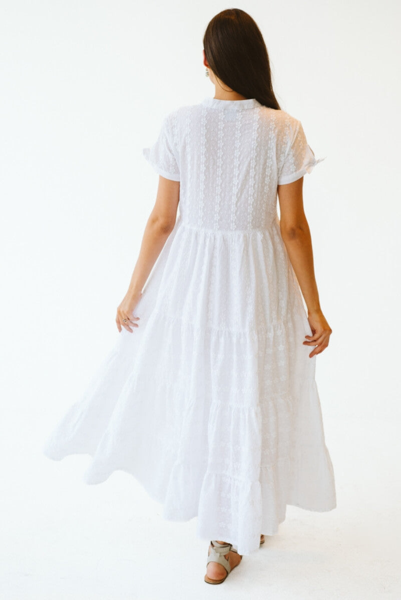Shea White Anglaise Dress