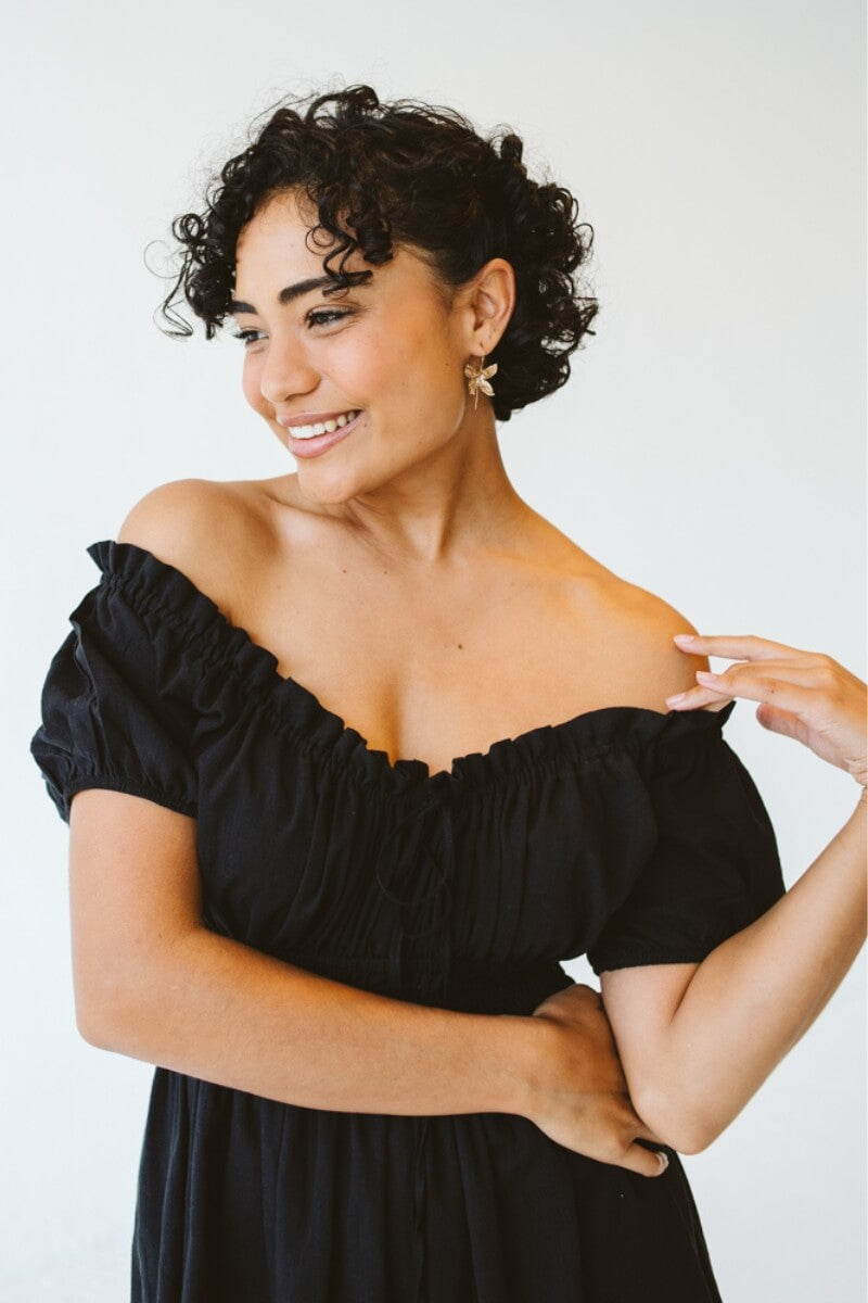 Nel Dress Black Trinity Design Co. Nel Dress Black Trinity Design Co.