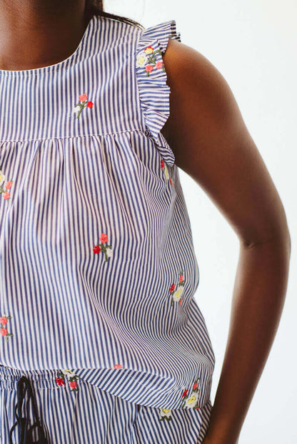 Paz Stripe Top