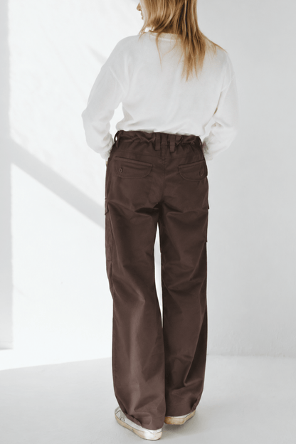Cargo Trouser in Chocolate