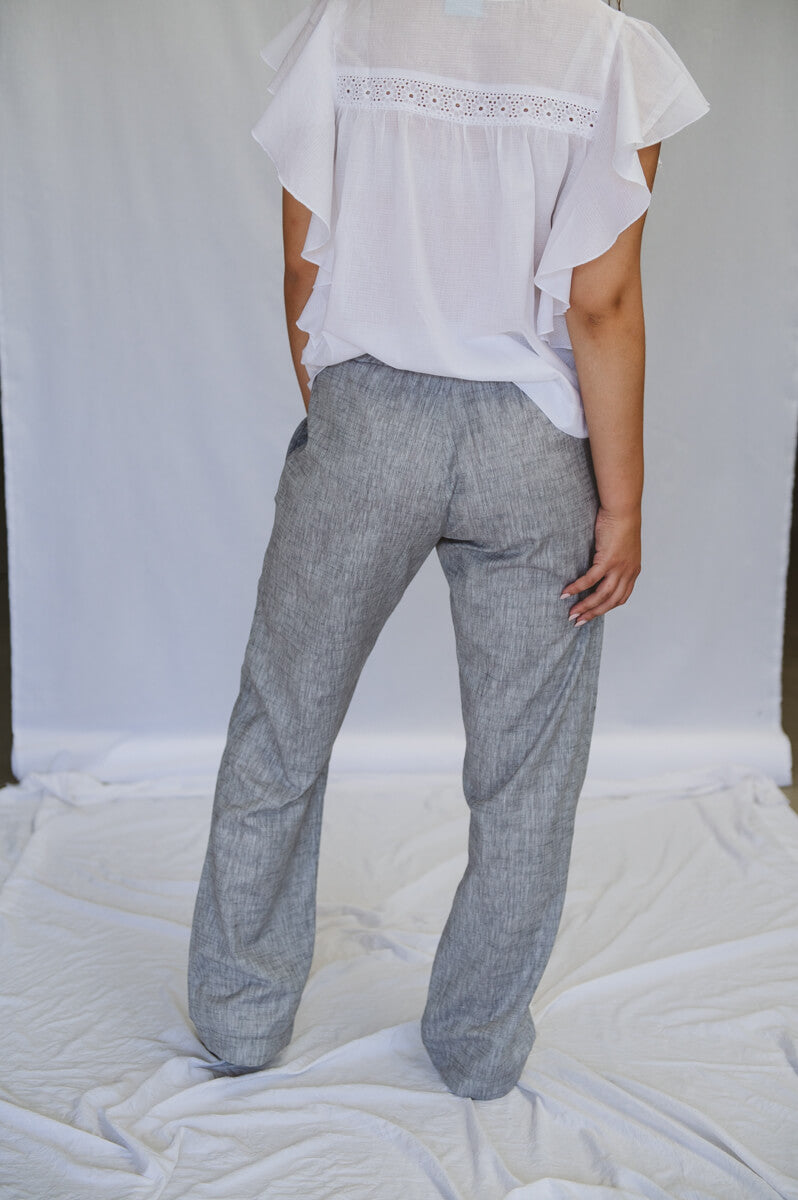 Janey Grey Trouser