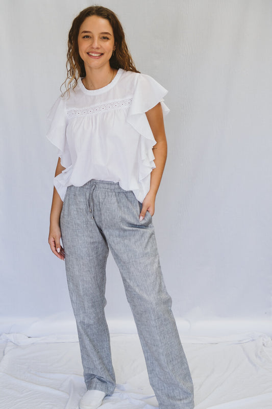 Janey Grey Trouser