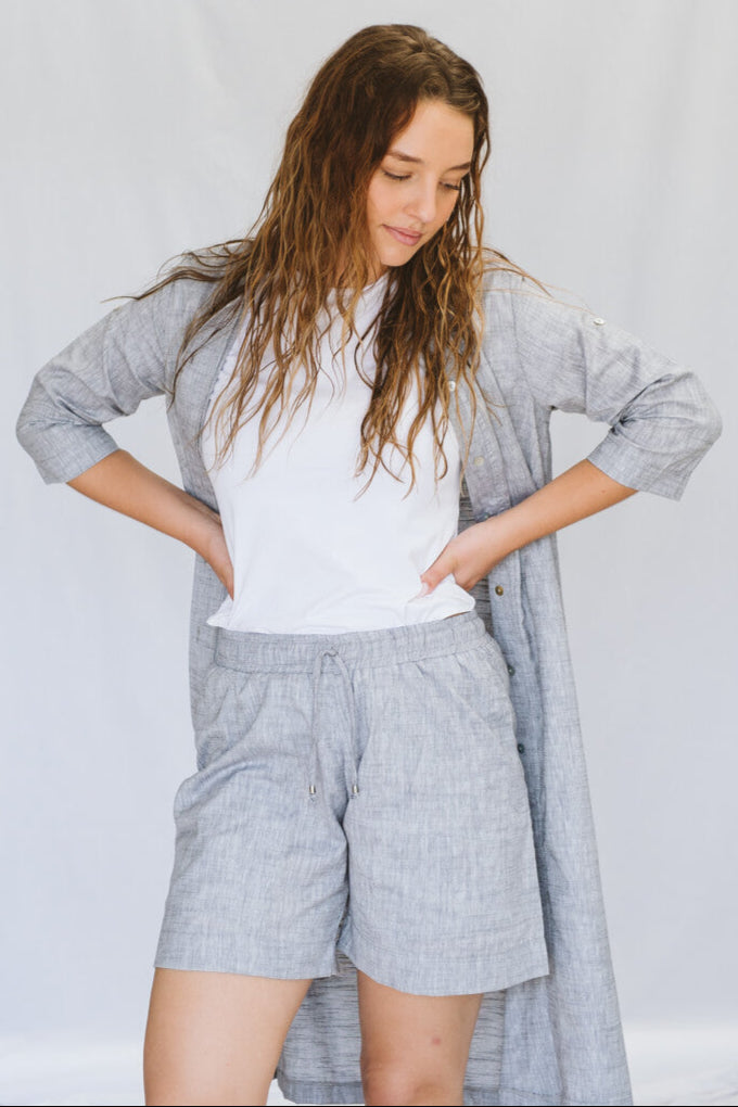 Janey Grey Shorts