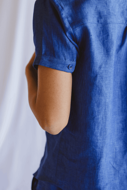 Dahlia Shirt Blue