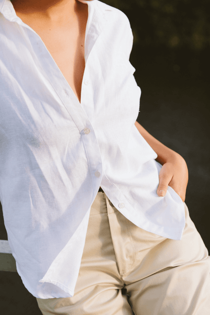 Dahlia Shirt White