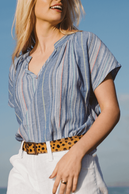 Peach Cotton Top