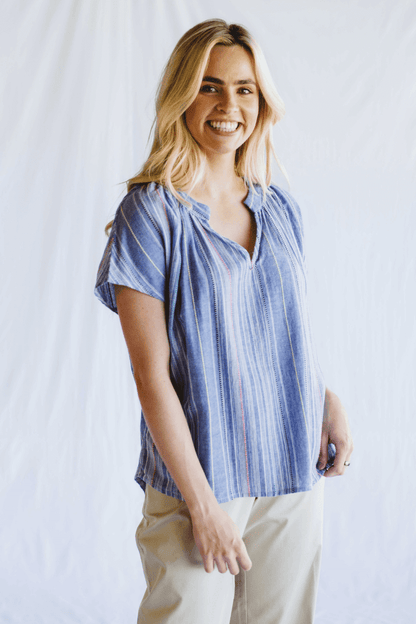 Peach Cotton Top