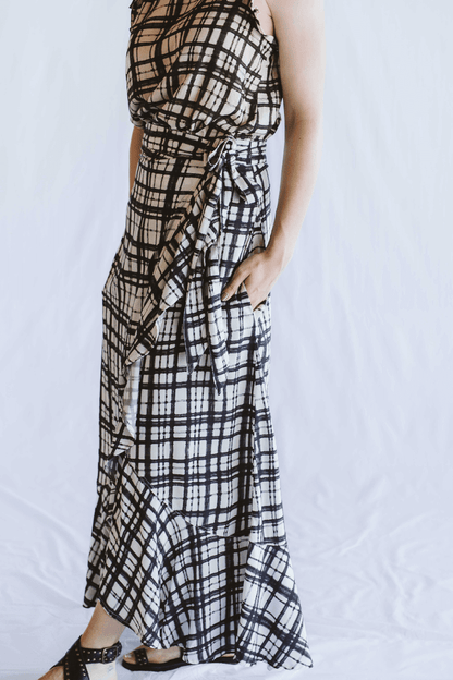 Vergara Wrap Skirt Tartan