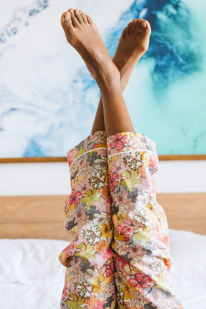 Everyday Seaflower PJ Set in Yellow