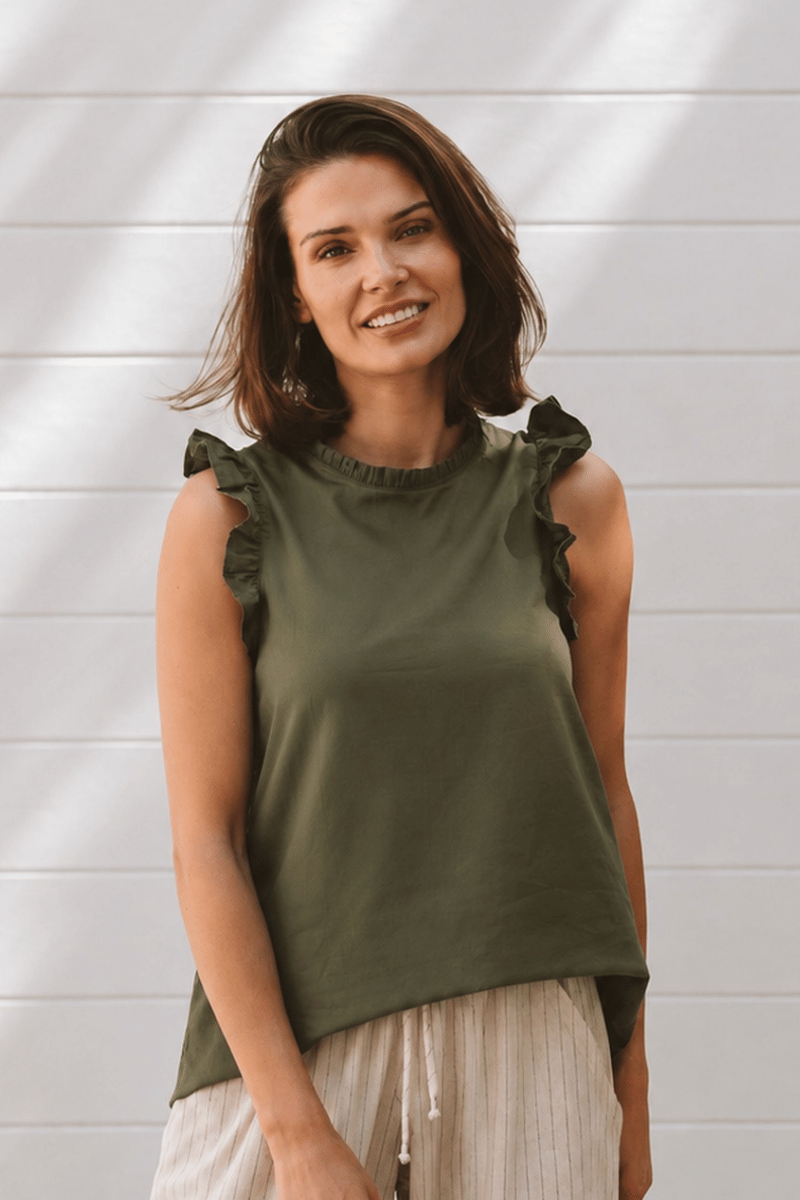 Flynn Shirt in Olive