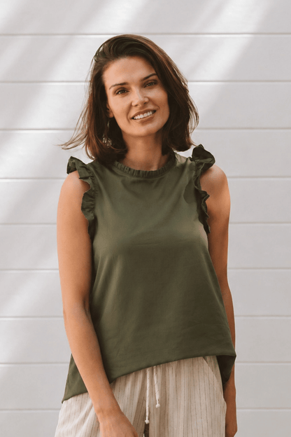 Flynn Shirt in Olive
