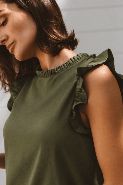 Flynn Shirt in Olive