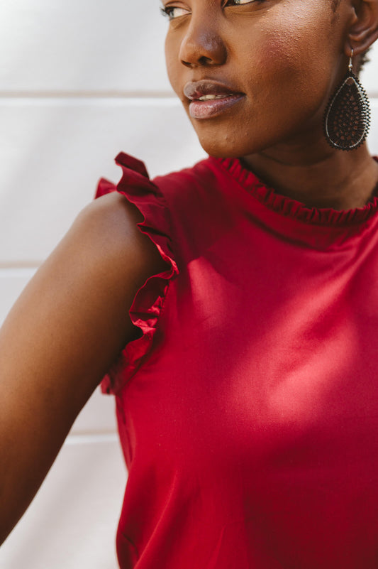 Flynn Shirt in Red