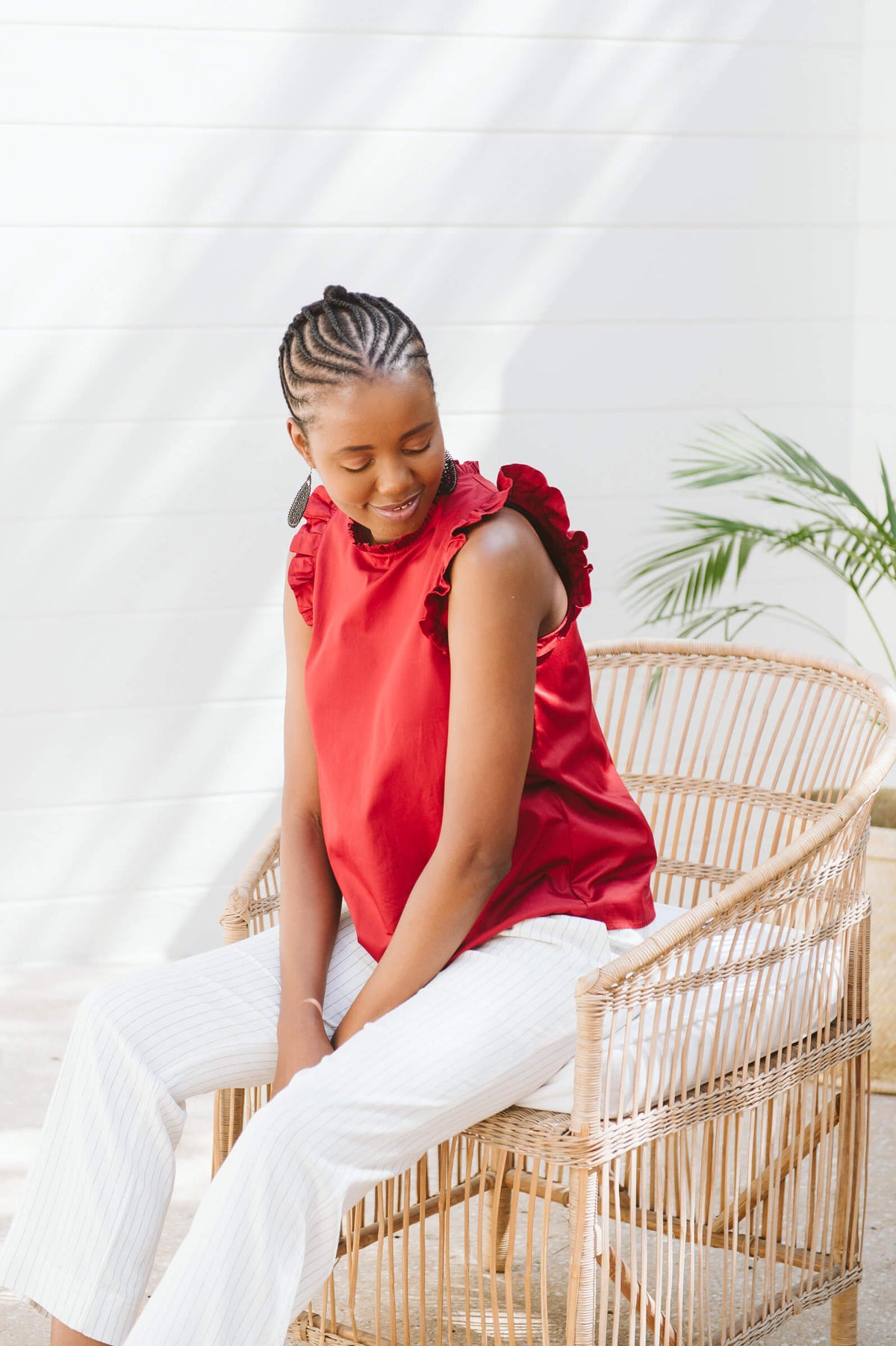 Flynn Shirt in Red
