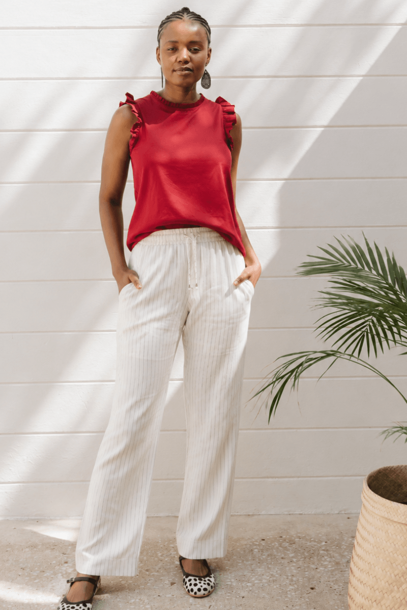 Flynn Shirt in Red
