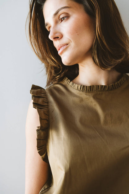 Flynn Shirt in Spice
