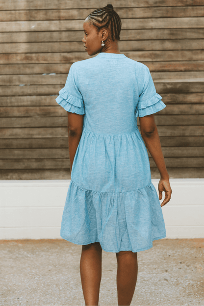 Jasmine Dress Turquoise