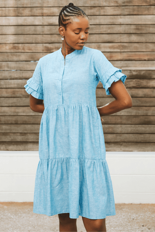 Jasmine Dress Turquoise
