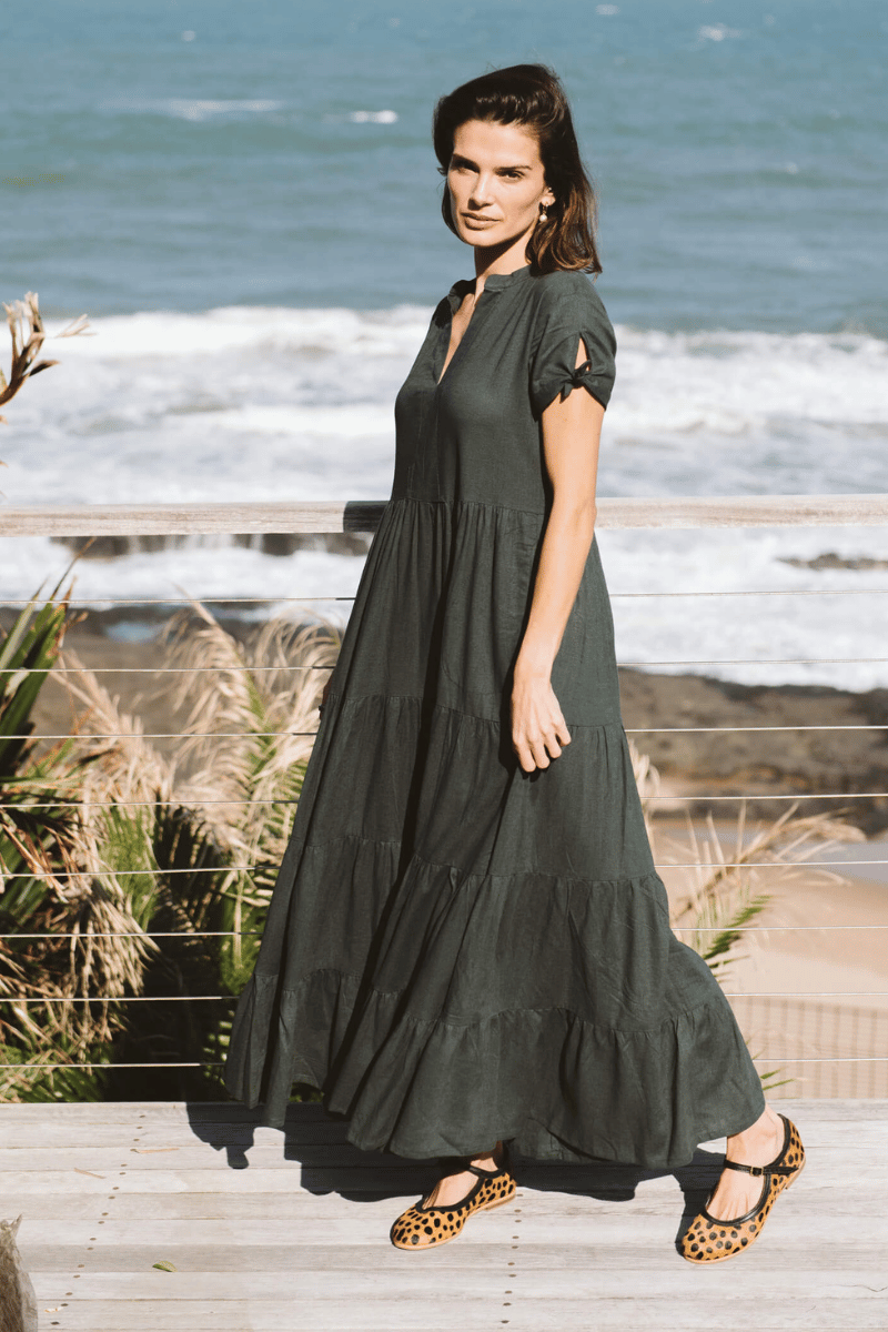 Shea Dress Hunters Green