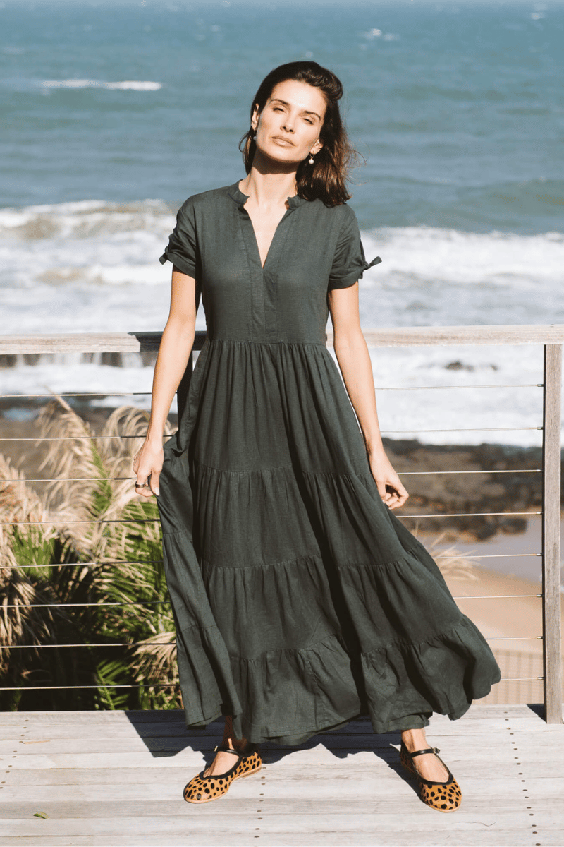Shea Dress Hunters Green