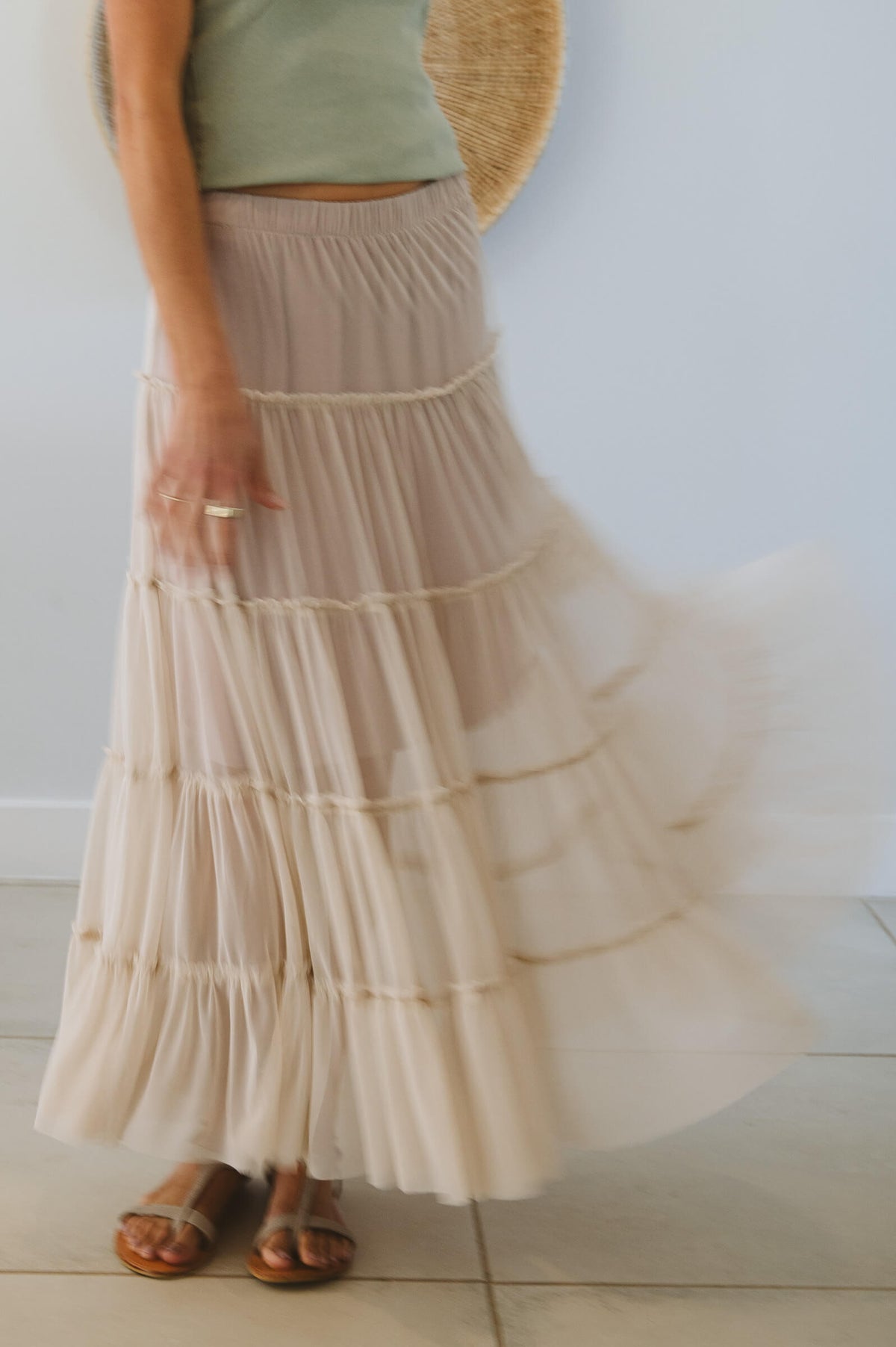 Tully Skirt Cream