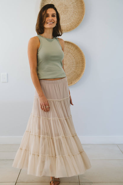 Tully Skirt Cream