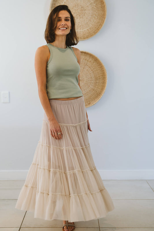Tully Skirt Cream