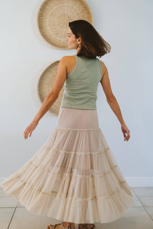 Tully Skirt Cream