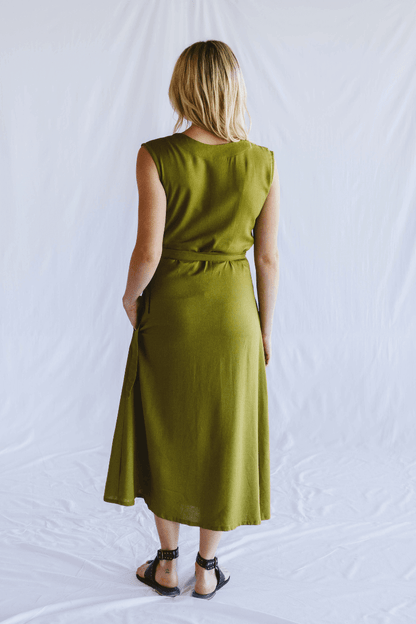 Lila Reversible Wrap Dress