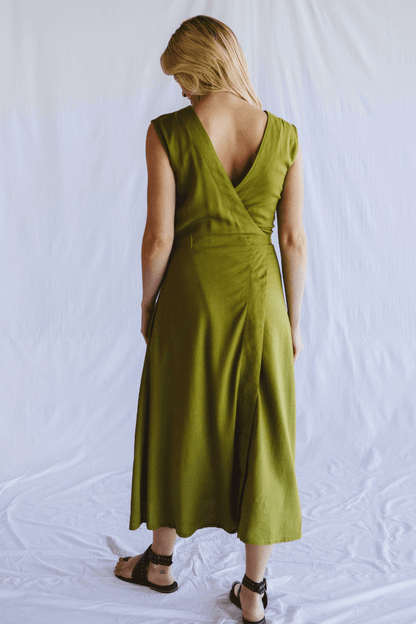 Lila Reversible Wrap Dress
