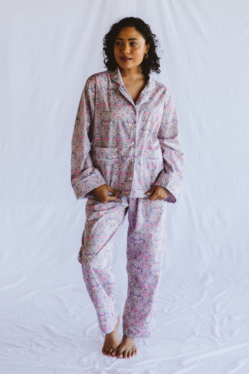 PJ Long Pink Floral