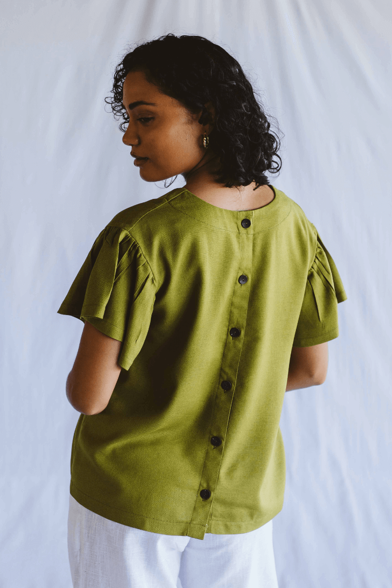 Ophelia Shirt Chartreuse