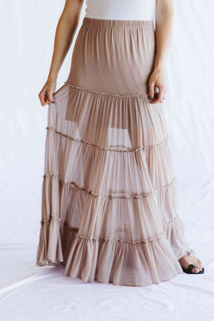 Tully Skirt Taupe