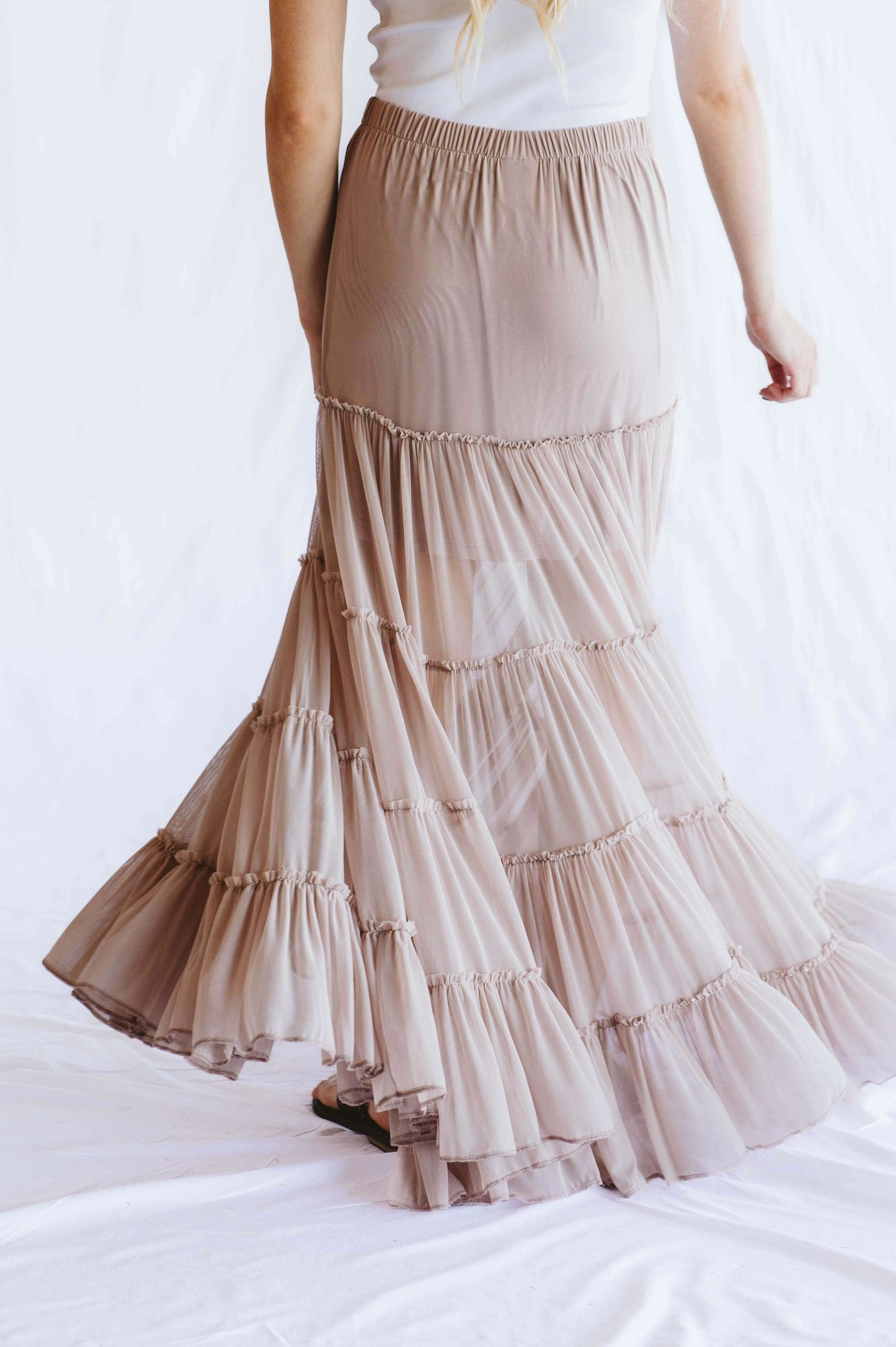 Tully Skirt Taupe