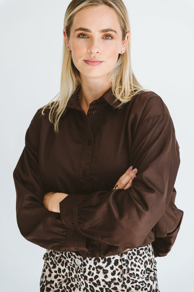 Page Shirt Chocolate