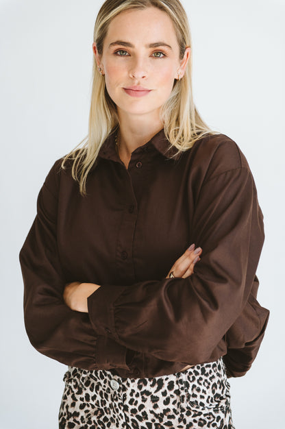 Page Shirt Chocolate