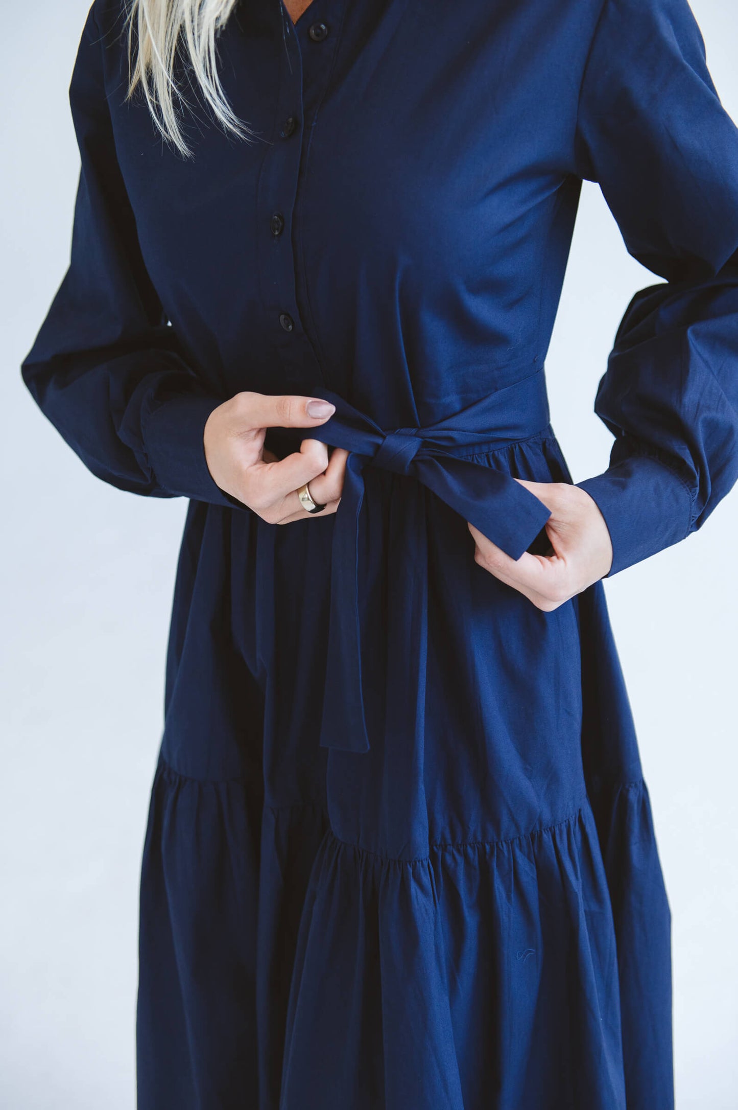 Selma Dress Navy